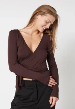 Sisters Point Lay-Wrap 19282< Træningstøj|Bluser & Skjorter