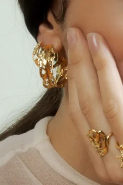 Leaf Hoop*Jane Kønig Outlet