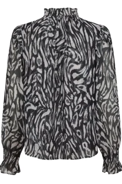 Neo Noir Leia Abstract Leo Blouse 164591< Bluser & Skjorter