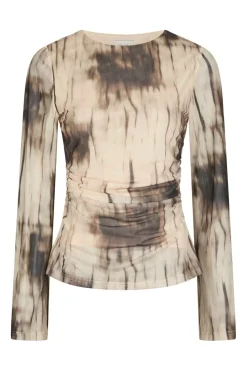 Lenida Faded Mesh Blouse 167053*Neo Noir Sale