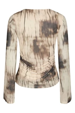 Lenida Faded Mesh Blouse 167053*Neo Noir Sale