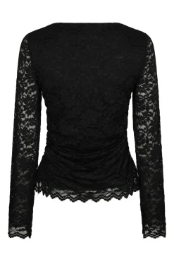 Neo Noir Lenida Lace Blouse 166833< Bluser & Skjorter
