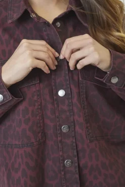 Leocc Denim Crop Shirt 35931*Co´Couture Sale