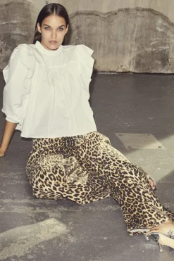 Leocc Denim Panel Pant 31229*Co´Couture New