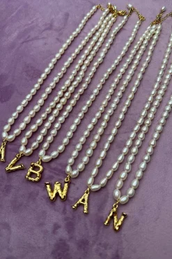 Lilli Letter Necklace*Mellow Moon Sale