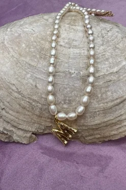 Lilli Letter Necklace*Mellow Moon Sale