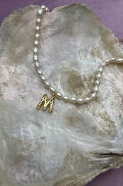 Lilli Letter Necklace*Mellow Moon Sale