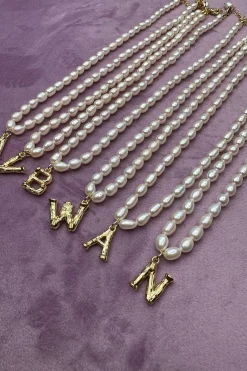 Lilli Letter Necklace*Mellow Moon Sale