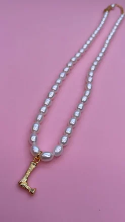 Lilli Letter Necklace*Mellow Moon Sale