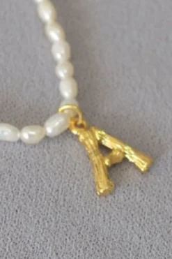 Lilli Letter Necklace*Mellow Moon Sale