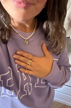 Lilli Letter Necklace*Mellow Moon Sale