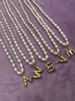 Lilli Letter Necklace*Mellow Moon Sale