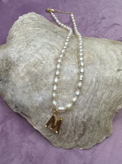 Lilli Letter Necklace*Mellow Moon Sale