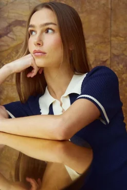 Noella Lilo Polo Knit 13800002< Bluser & Skjorter|Strik