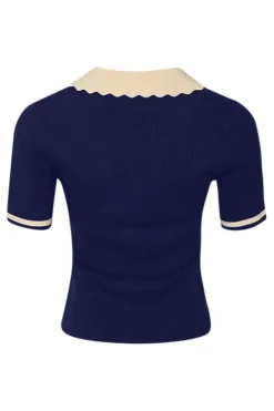 Noella Lilo Polo Knit 13800002< Bluser & Skjorter|Strik