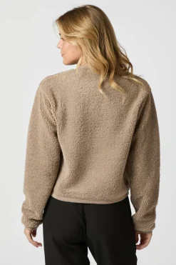 Neo Noir Limo Fluffy Knit Cardigan 161963< Cardigans|Ammevenligt Tøj