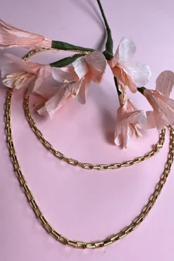 Mellow Moon Link chain Necklace< Halskæder