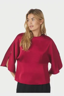 Liora Heavy Sateen Blouse 165567*Neo Noir