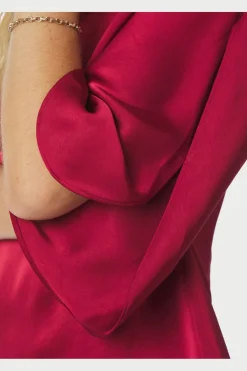 Liora Heavy Sateen Blouse 165567*Neo Noir