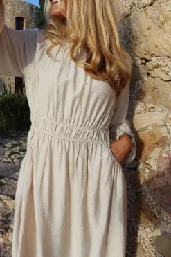 Liv-Ls-Long-Dress 22191*Liberte