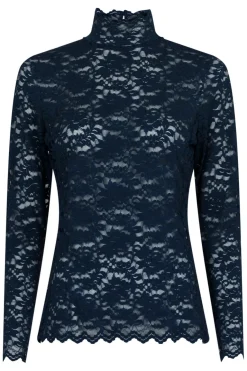 Neo Noir Liza Laceflower Blouse< Bluser & Skjorter