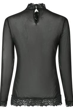 Neo Noir Liza Mesh Lace Blouse 164281< Bluser & Skjorter