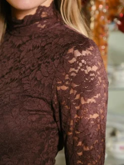 Lizette Laceflower Dress 166638*Neo Noir