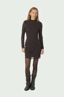 Lizette Laceflower Dress 166638*Neo Noir