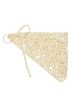 Neo Noir Lizzie Crochet Scarf 167857< Tørklæder