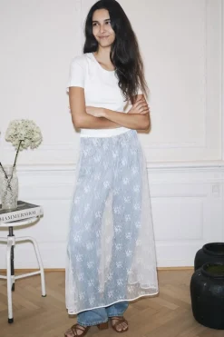 Loreta Lace Sequins Skirt 164611*Neo Noir New