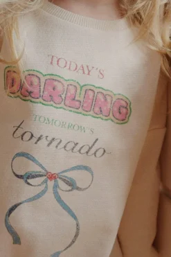 Konges Sløjd Loupy Lou Sweat Shirt Ocs Ks104350<Børn Joggingsæt|Bluser & Skjorter