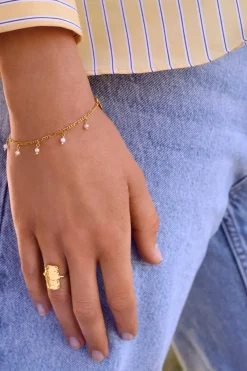 Lula White Bracelet 8519a*Maanesten Hot