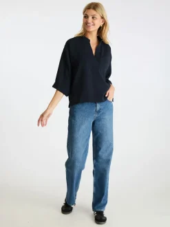 Neo Noir Luma Crepe Blouse< Bluser & Skjorter