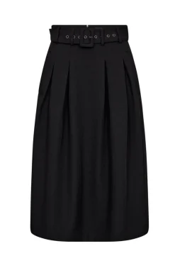 Lunacc Belt Midi Pleat Skirt 44003*Co´Couture Online