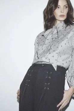 Co´Couture Lunacc Eyelet Wide Pant 31554< Bukser, Jeans & Leggings