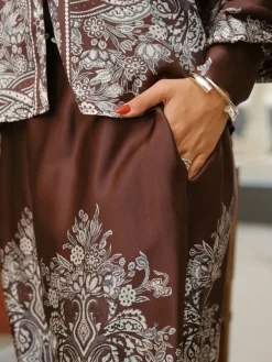 Neo Noir Lunet Paisley Border Pants 167274< Sæt 🛍️|Bukser, Jeans & Leggings