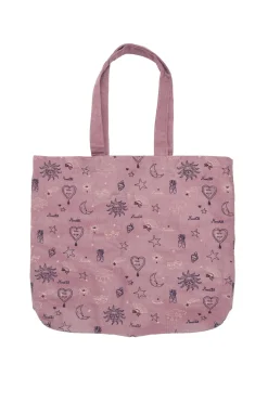 Maanesten Magic Corduroy Totebag Purple Theatre Magic< Tasker & Punge