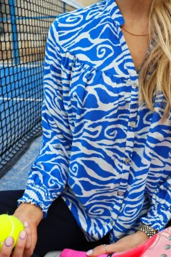 Liberte Mag-Ls-Vneck-Shirt 22054< Bluser & Skjorter|Ammevenligt Tøj