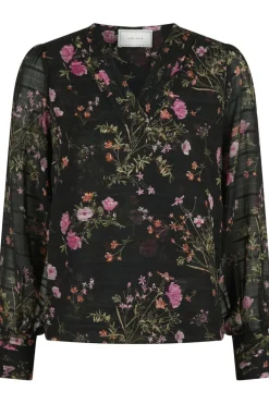 Mahra Flower Print Blouse*Neo Noir Online