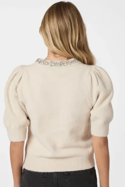 Maia Stone Knit Blouse 162914*Neo Noir New