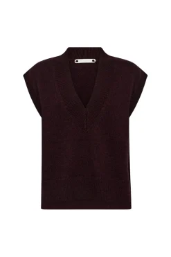Co´Couture Majacc V-Knit Vest 32220< Veste
