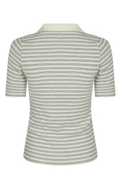 Neo Noir Manama Stripe Blouse 165287< Bluser & Skjorter