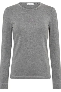 Mannycc Lurex Emb L/S Tee 33210*Co´Couture Hot