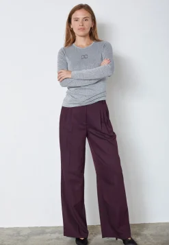 Mannycc Lurex Emb L/S Tee 33210*Co´Couture Hot