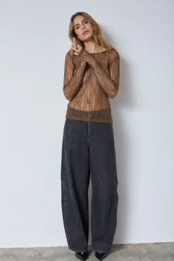 Marcycc Mesh O-Blouse 43043*Co´Couture Sale