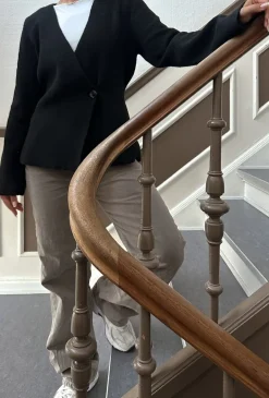 Marie Louise Knit Cardigan*Neo Noir