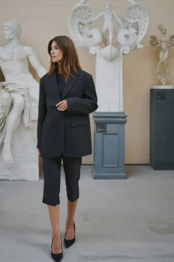 Neo Noir Marielle Button Back Blazer 165664< Blazere