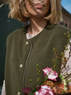 Mariko Teddy Vest 164594*Neo Noir