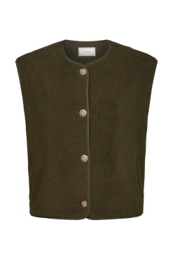 Mariko Teddy Vest 164594*Neo Noir