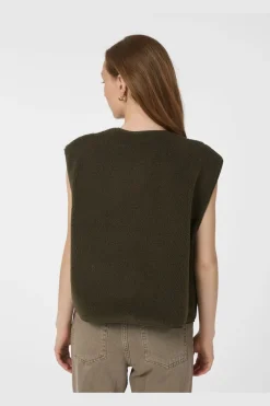 Mariko Teddy Vest 164594*Neo Noir